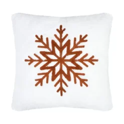 Cuscino quadrato in finta pelliccia (45 x 45 cm) Wildforest Marrone