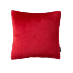 Cuscino quadrato in flanella (45 x 45 cm) Didou Rosso