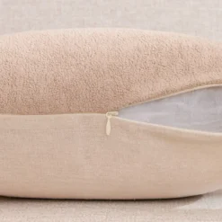 Cuscino rettangolare bouclé (30 x 50 cm) Ava Beige