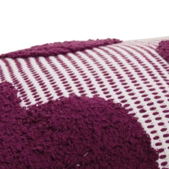 Cuscino rettangolare cotone (38 x 58 cm) Poppy Viola