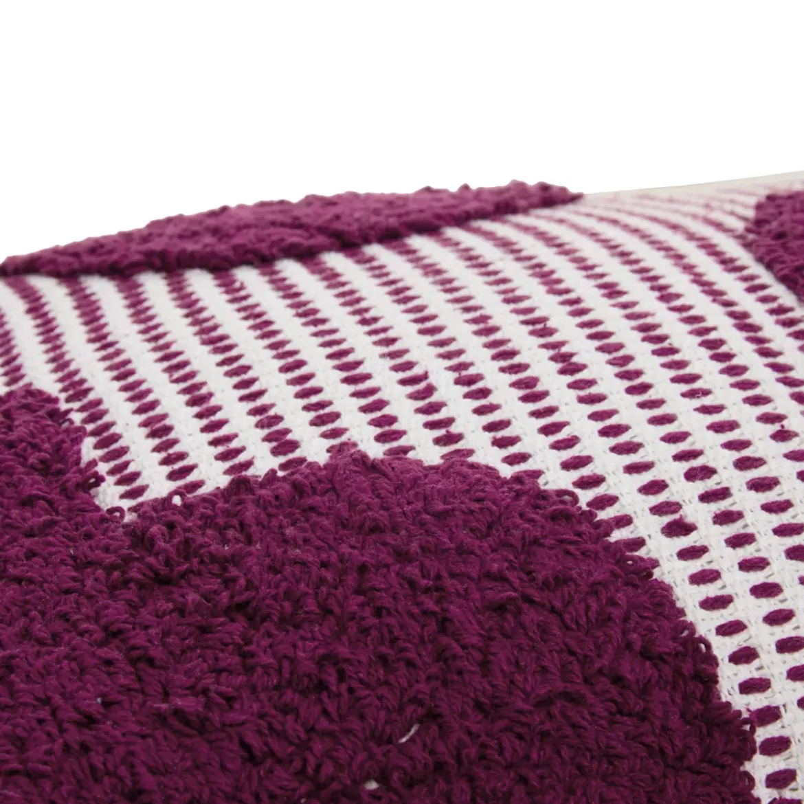 Cuscino rettangolare cotone (38 x 58 cm) Poppy Viola