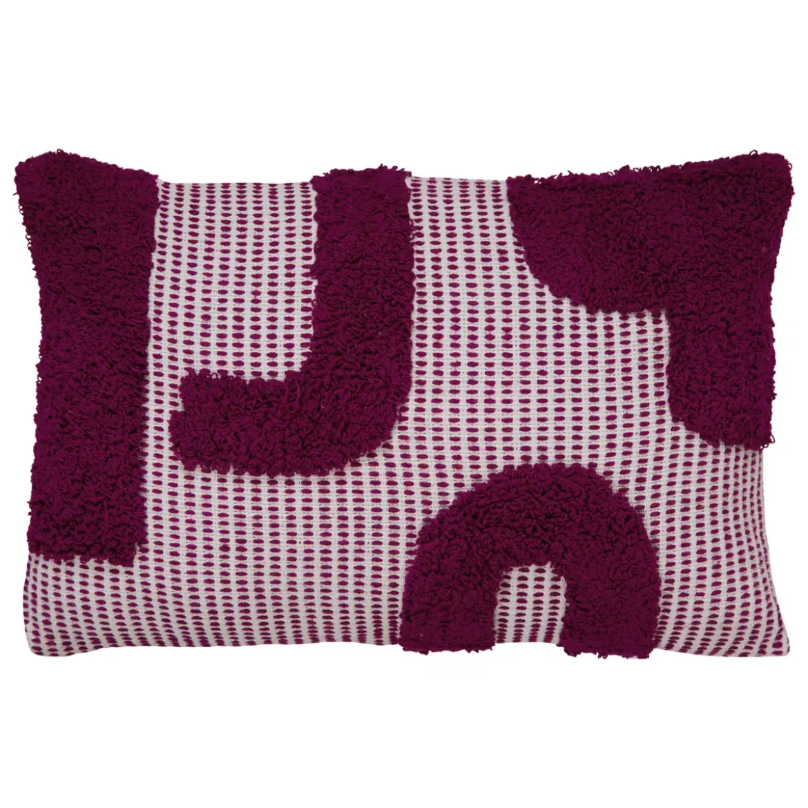 Cuscino rettangolare cotone (38 x 58 cm) Poppy Viola
