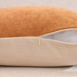 Cuscino rettangolare in bouclé (30 x 50 cm) Ava Camel