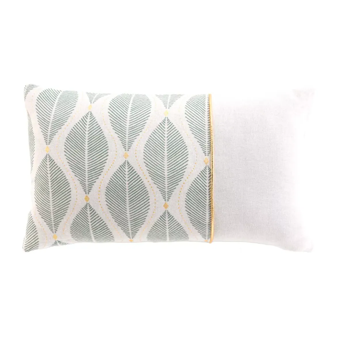 Cuscino rettangolare in cotone (30 x 50 cm) Maho Verde salvia
