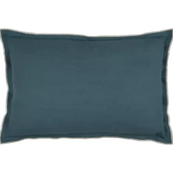 Cuscino rettangolare in cotone (40 x 60 cm) Helios Blu
