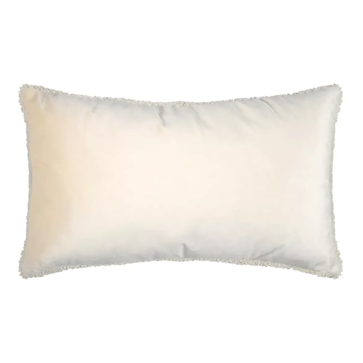 Cuscino rettangolare in finta pelliccia (30 x 50 cm) Wildforest Ecru