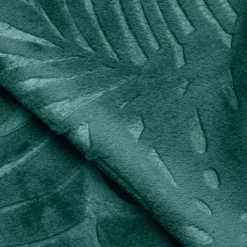 Cuscino rettangolare in flanella (40 x 60 cm) Flore Verde