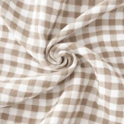Cuscino rettangolare in garza di cotone (40 x 60 cm) Gaïa vichy Corda