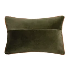Cuscino rettangolare in velluto di cotone (40 x 60 cm) Victor Verde timo