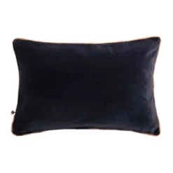 Cuscino rettangolare in velluto di cotone (40 x 60 cm) Victor Blu notte