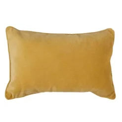 Cuscino rettangolare Lilou Ocra