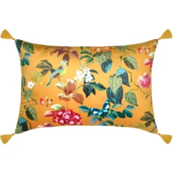Cuscino rettangolare (40 x 60 cm) Emmy Giallo senape