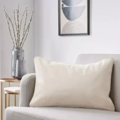 Cuscino Rettangolare (40 x 60 cm) Minuit Beige Sabbia