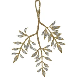 Decorazione natalizia sospesa (H24 cm) Ramo diamante Argento