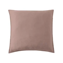 Federa cuscino letto quadrato lyocell Tencel™ lavato (63 x 63 cm) Olivia Rosa blush