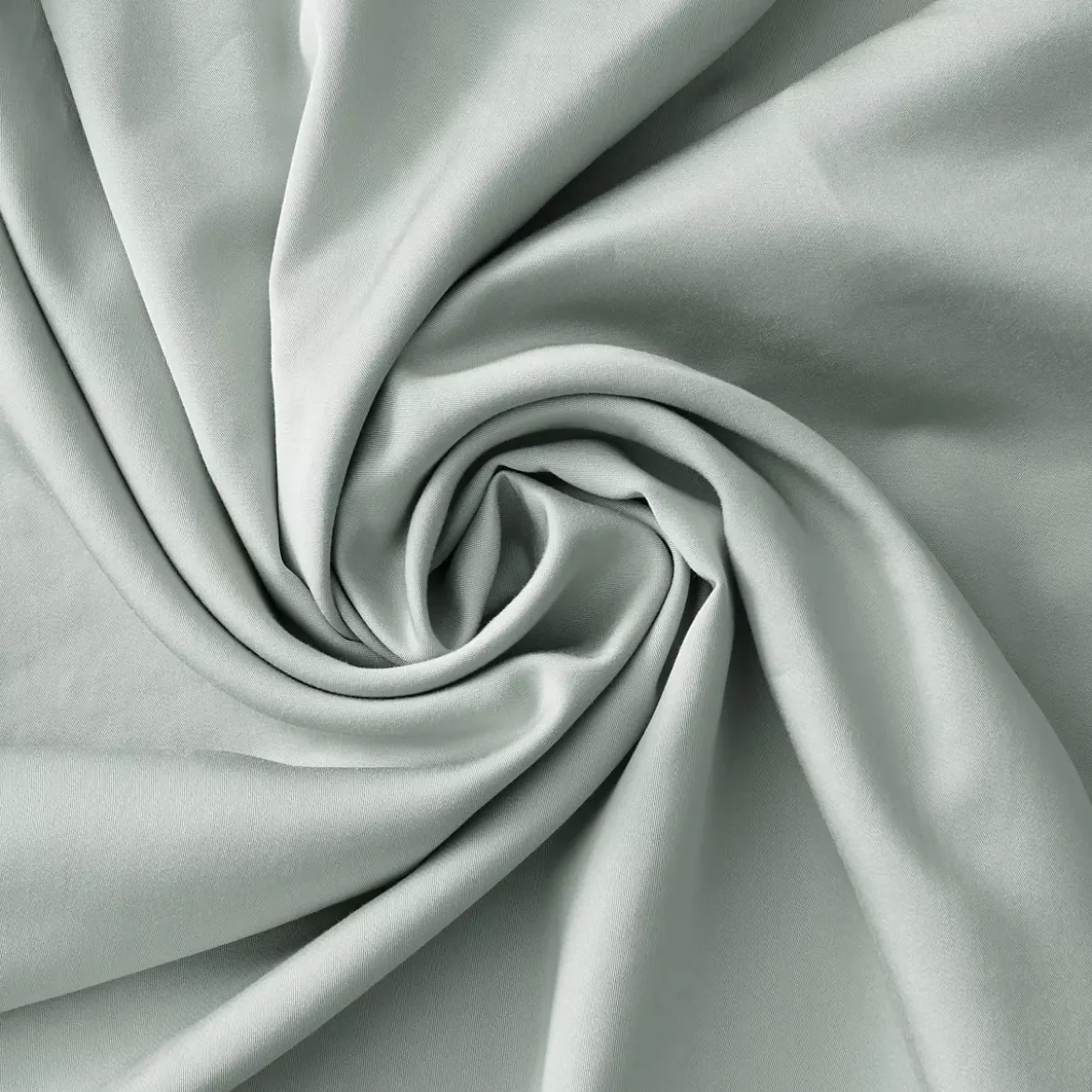 Federa cuscino letto rettangolare in raso di bambù (50 x 70 cm) Sienna Verde eucalipto