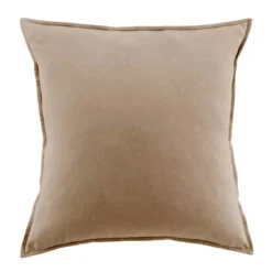 Federa per cuscino quadrata flanella di cotone (63 x 63 cm) Nina Corda