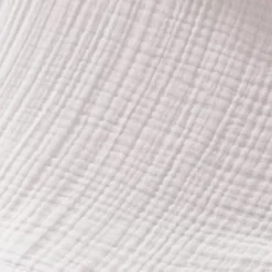 Federa quadrupla garza di cotone (50 x 80 cm) Victoria x Gaïa Bianco chantilly