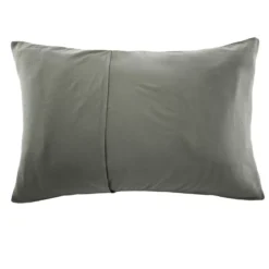 Federa quadrupla garza di cotone (50 x 70 cm) Victoria x Gaïa Verde rosmarino