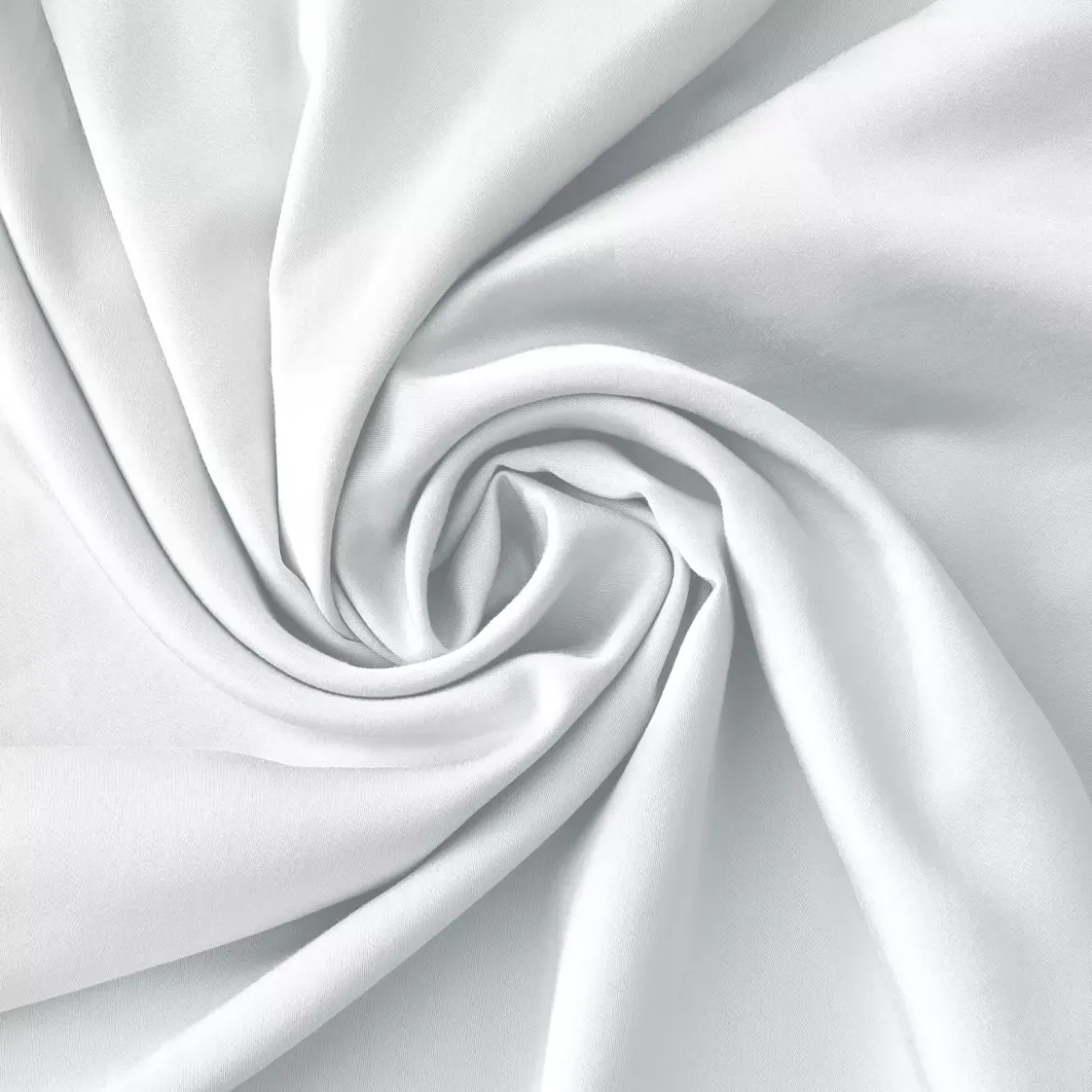 Federa rettangolare in raso di bambù (50 x 80 cm) Sienna Bianco chantilly