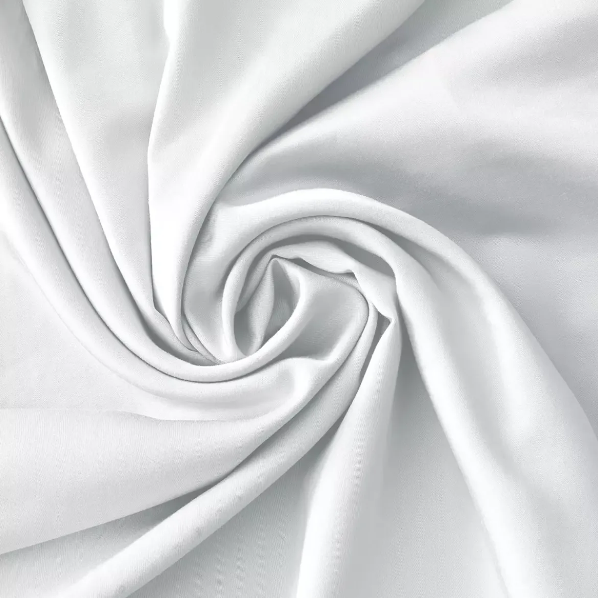 Federa rettangolare in raso di bambù (50 x 70 cm) Sienna Bianco
