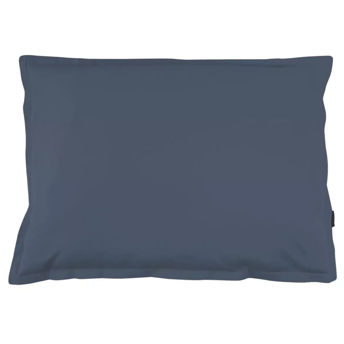 Federa rettangolare percalle di cotone (80 cm) Cali Blu marino