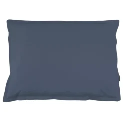 Federa rettangolare percalle di cotone (70 cm) Cali Blu marine