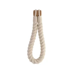Fermacapelli magnetico in cotone Martin Ecru
