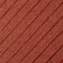 Fodera cuscino quadrato cotone (40 x 40 cm) Léa Terracotta