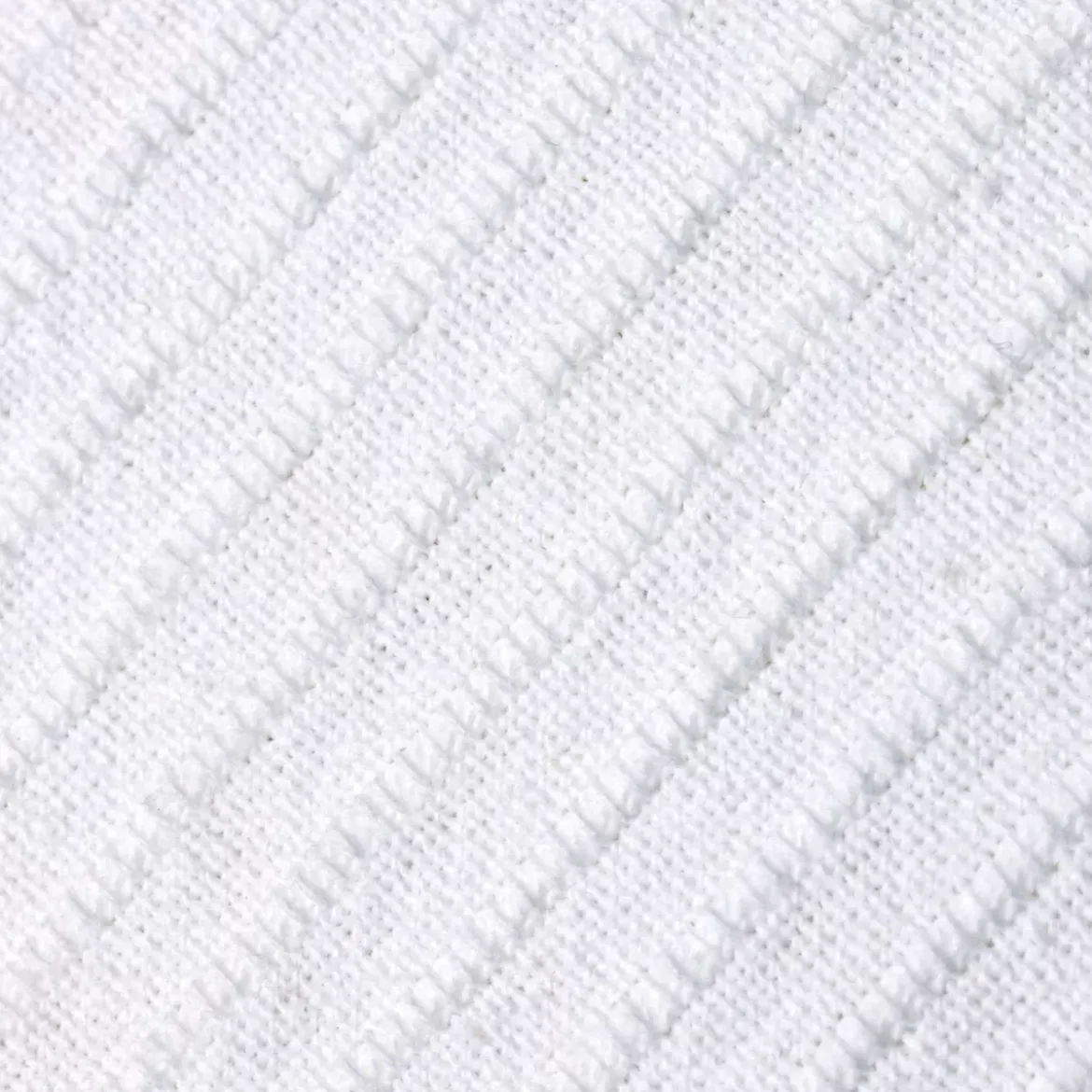 Fodera cuscino quadrato cotone (40 x 40 cm) Léa Bianco
