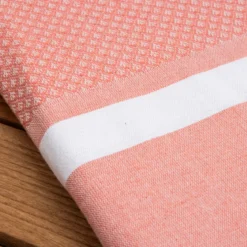 Fouta cotone riciclato (100 x 200 cm) Selma Corallo