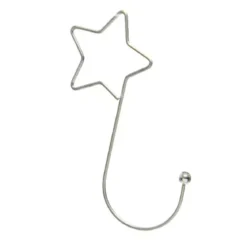 Ganci per palline in lotto di 12 Spirale Argento