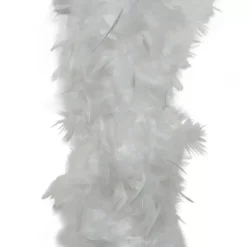 Ghirlanda Boa di piume (184 cm) Dolcezza Bianco