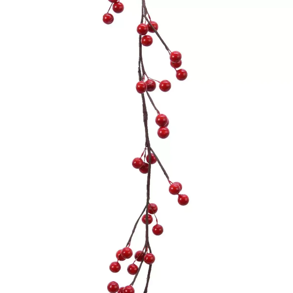 Ghirlanda decorata Célénia Rosso