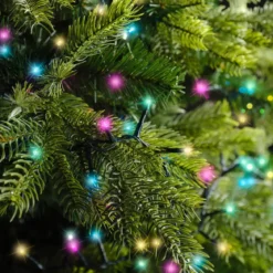 Ghirlanda di luci 11 m 500 LED cavo verde NewLuxe Multicolore pastello