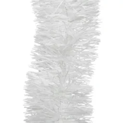 Ghirlanda di Natale (Ø10 cm) Luxe Alpine Bianco