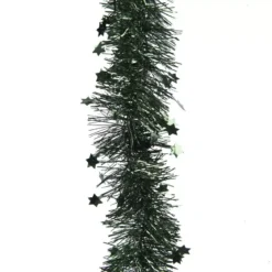 Ghirlanda di Natale (Ø9 cm) Stelle Alpine Verde abete