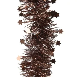 Ghirlanda di Natale (Ø9 cm) Stelle Alpine Caffè