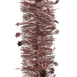 Ghirlanda di Natale (Ø10 cm) étoilée Alpine Rosa antico