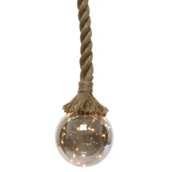 Ghirlanda luminosa a pile 30 LED (14 cm) Bianco caldo