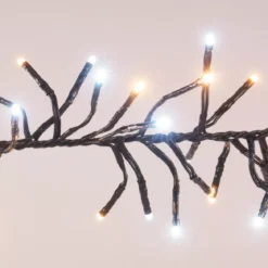 Ghirlanda luminosa Boa 8,40 m Bicolore 1152 LED bianco caldo e bianco freddo CV