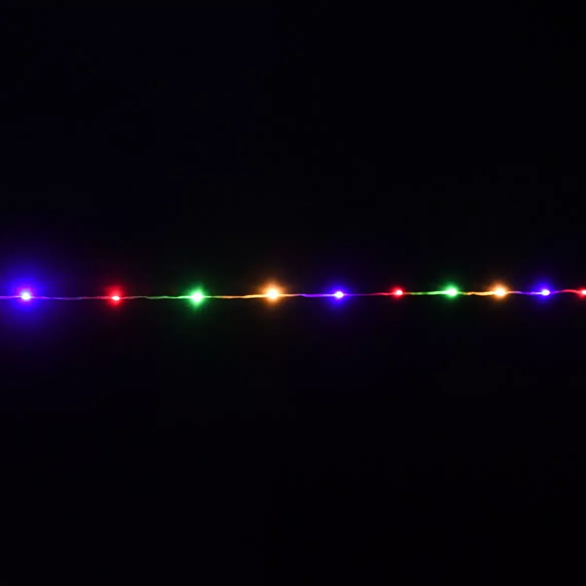 Ghirlanda luminosa Micro LED 10 m Multicolore 100 LED bianco caldo e bianco freddo CV