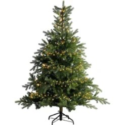 Ghirlanda luminosa 34 m 1500 LED cavo verde Luxe Bianco caldo dorato