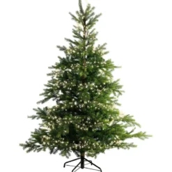 Ghirlanda luminosa 12 m 960 Micro LED cavo argento Luxe Bianco caldo