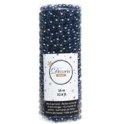 Ghirlanda perle Alpine Blu notte