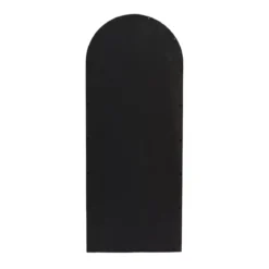 Grande specchio da parete in metallo (H173 cm) Industriale Nero