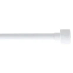 Kit asta estensibile (L120 - 210 cm / D19 mm) Palermo Bianco opaco