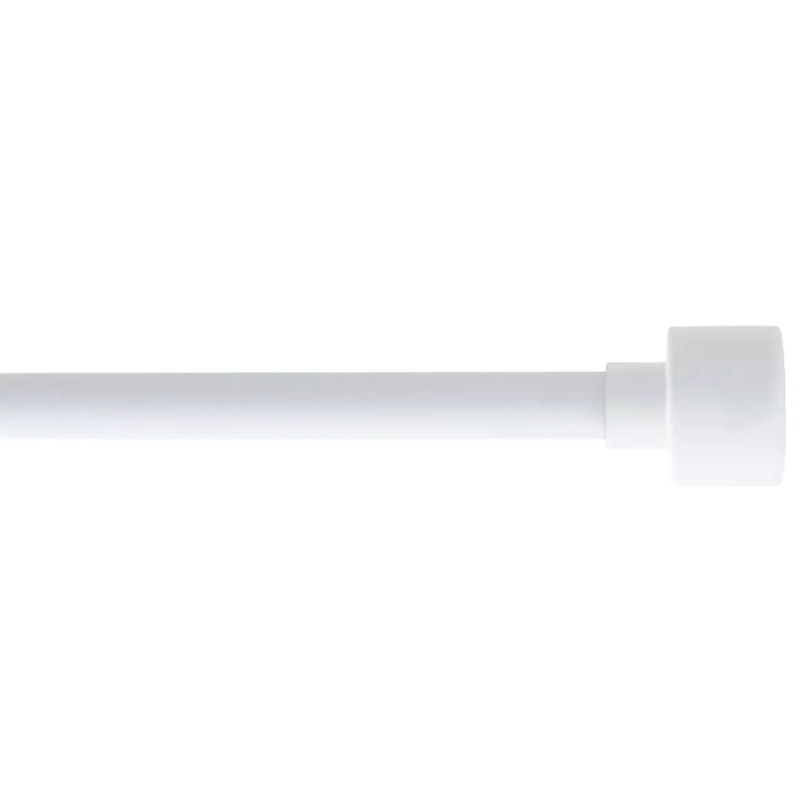 Kit asta estensibile (L120 - 210 cm / D19 mm) Palermo Bianco opaco
