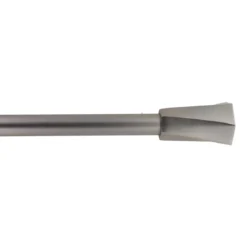 Kit asta tenda estensibile (L210 - L380 cm / D19 mm) Vinyasa Argento