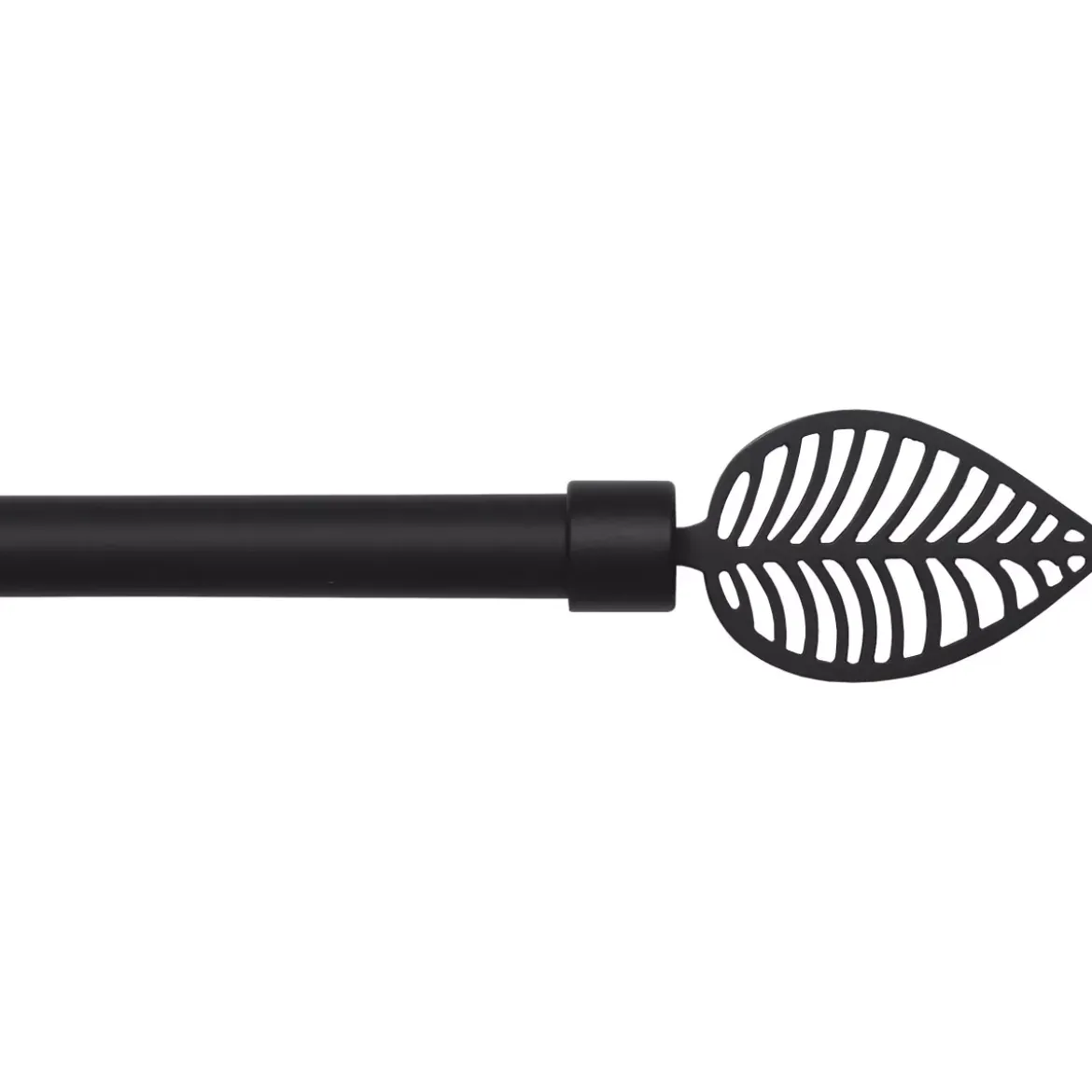 Kit di asta per tenda estensibile (L120 - L210 cm / D19 mm) Amazonia Nero opaco
